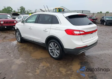 2016 Lincoln Mkx Reserve из США, поврежденный, VIN 2LMTJ8LPXGBL88400